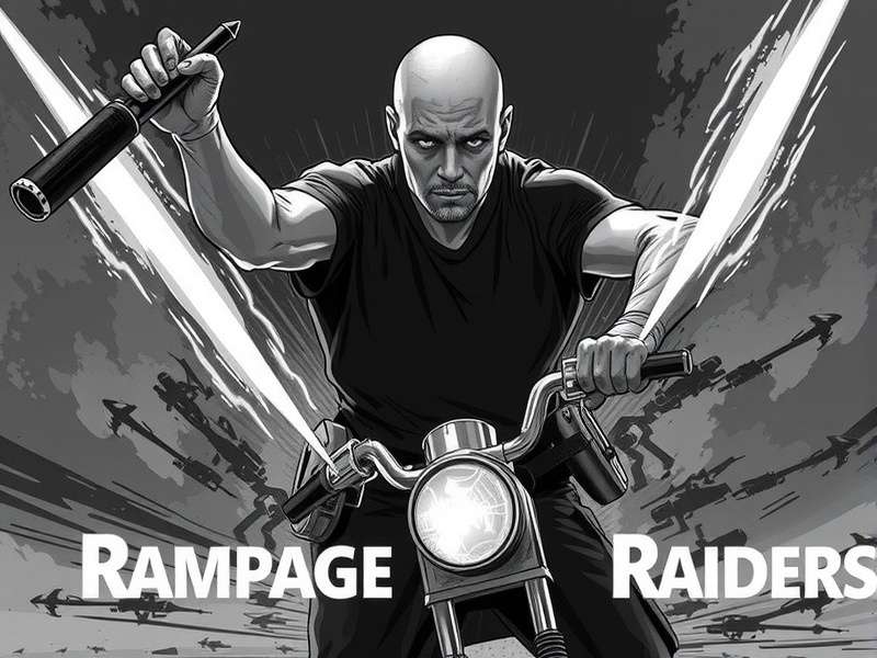 Rampage Raiders Indore Assault Official Cover Art - Indian Version